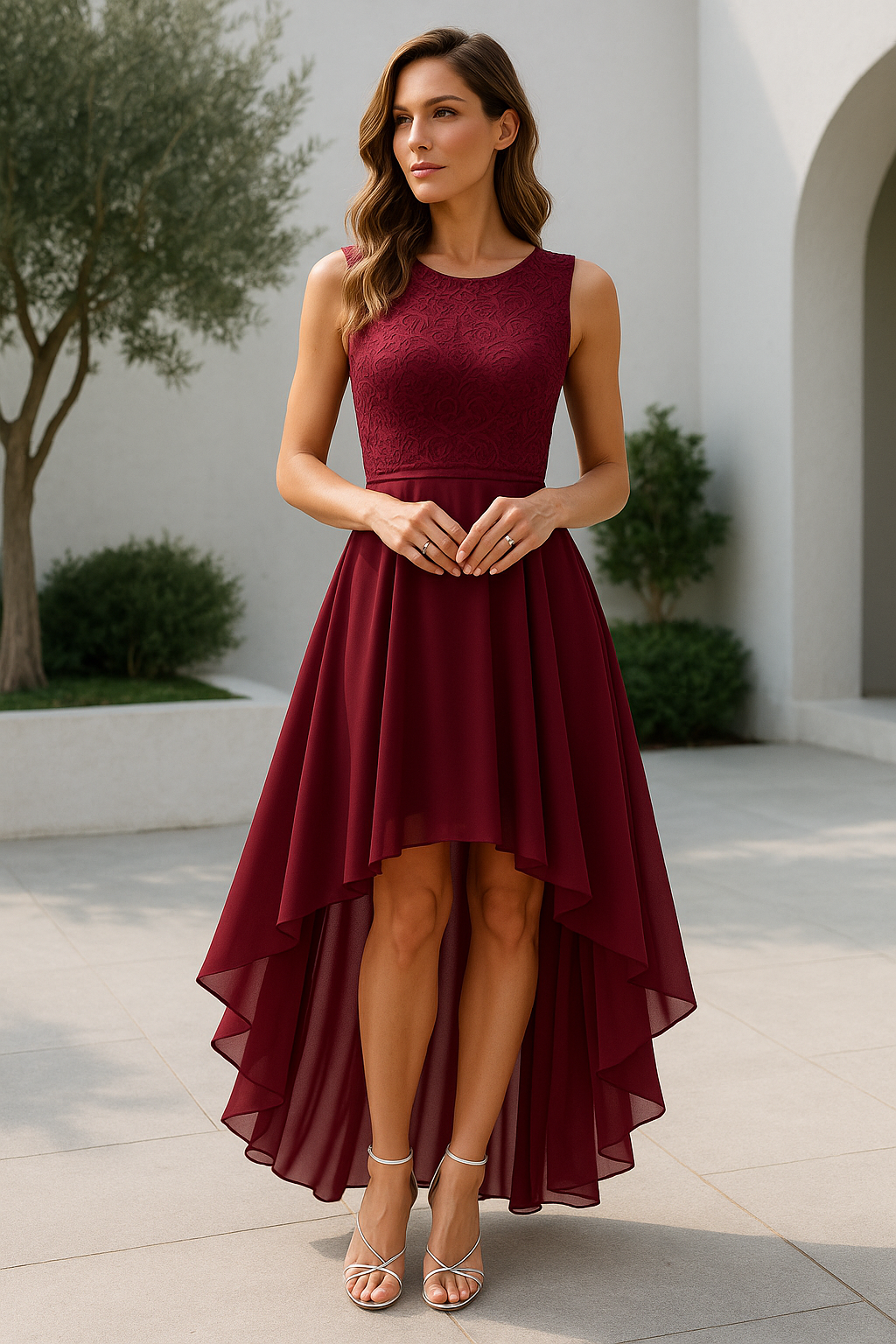 Marilla - Asymmetrisches Abendkleid