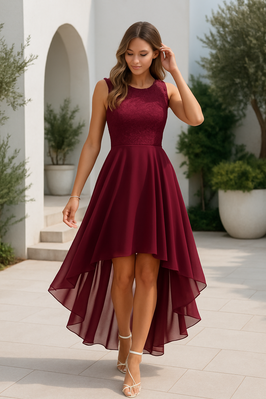 Marilla - Asymmetrisches Abendkleid