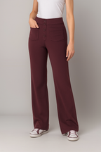 Elsa | High-waisted elastic trousers