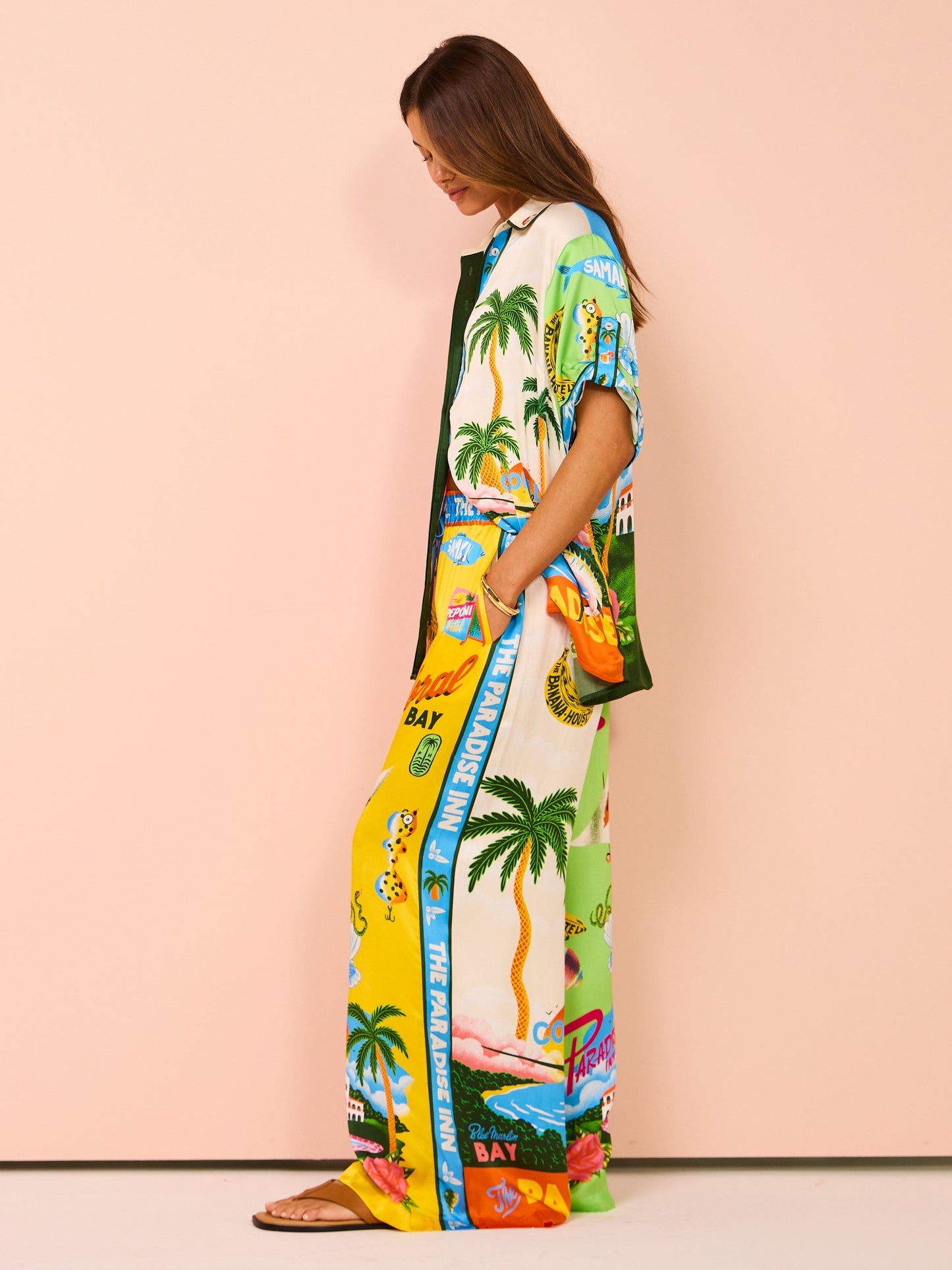 Tropicala™ - Coconut Trees Print Two-Piece Set