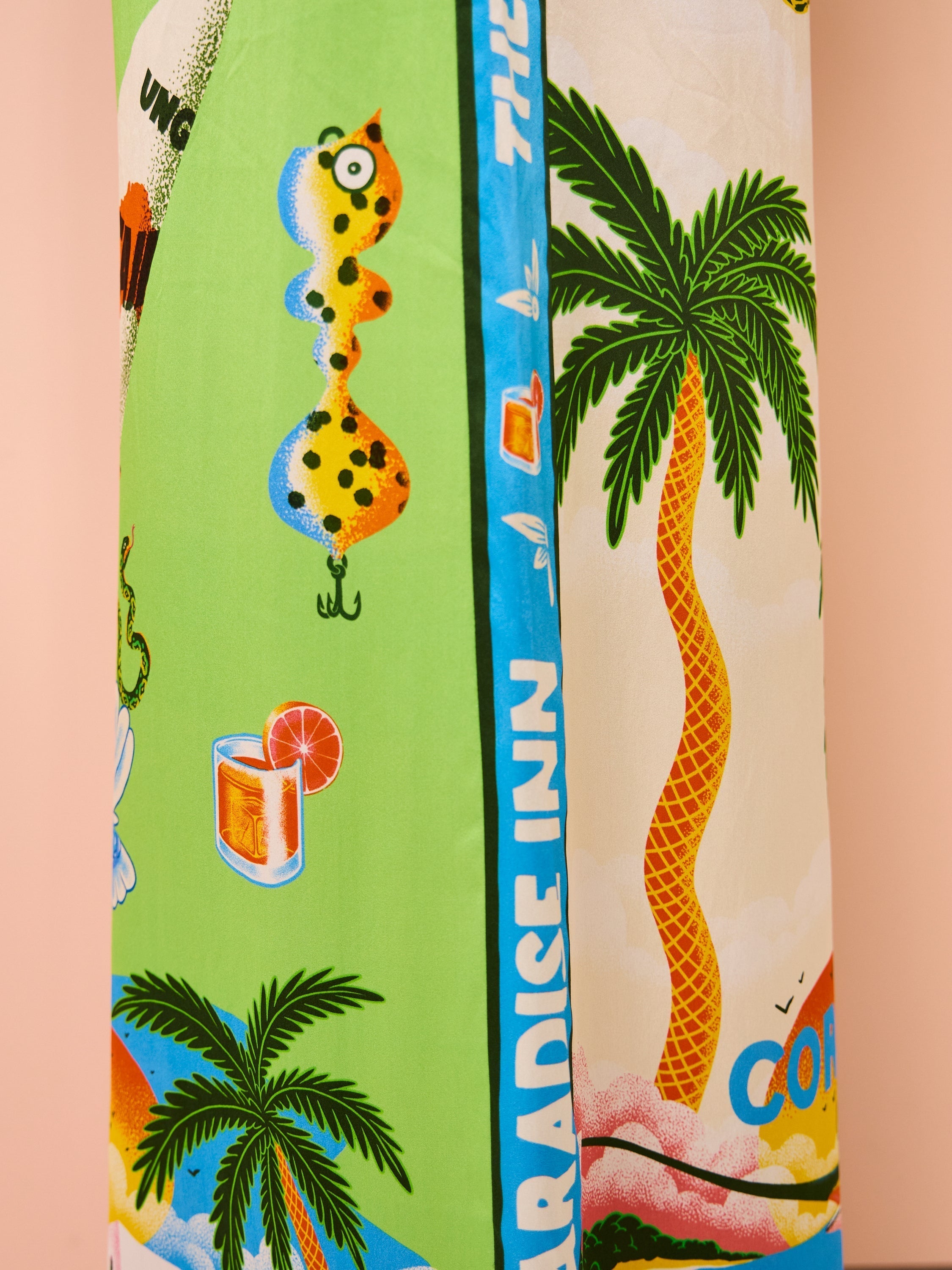 Tropicala™ - Kokospalmen Print Tweedelige Set