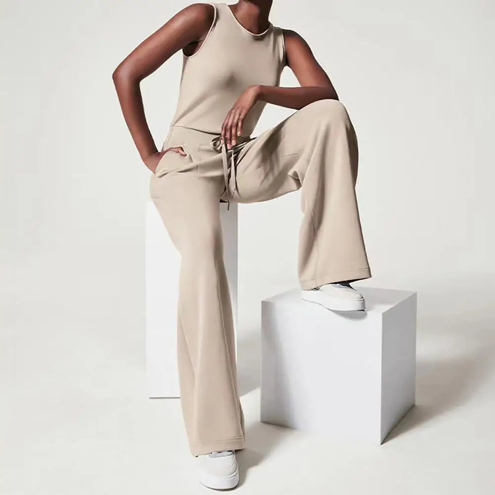 Leggero™ - Sleeveless luxury jumpsuit