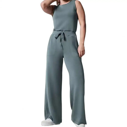 Leggero™ - Sleeveless luxury jumpsuit