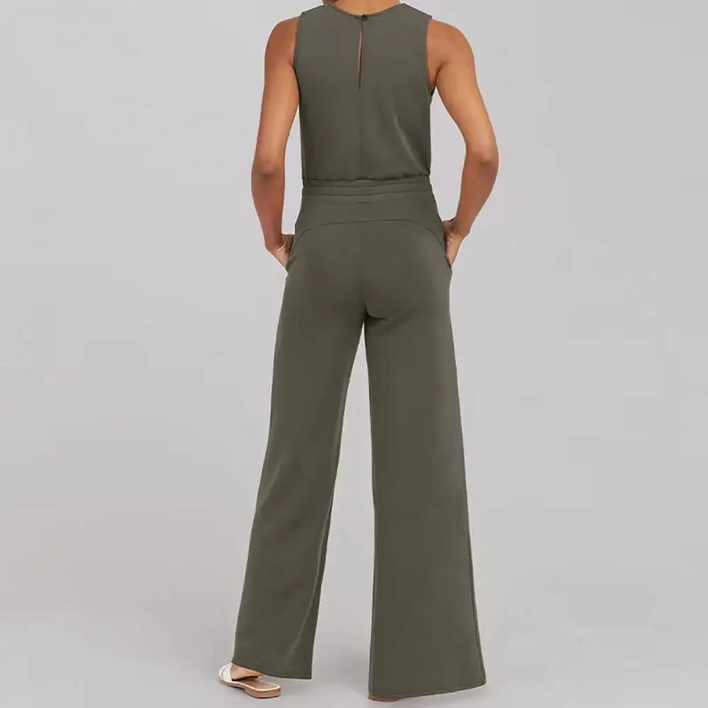 Leggero™ - Sleeveless luxury jumpsuit