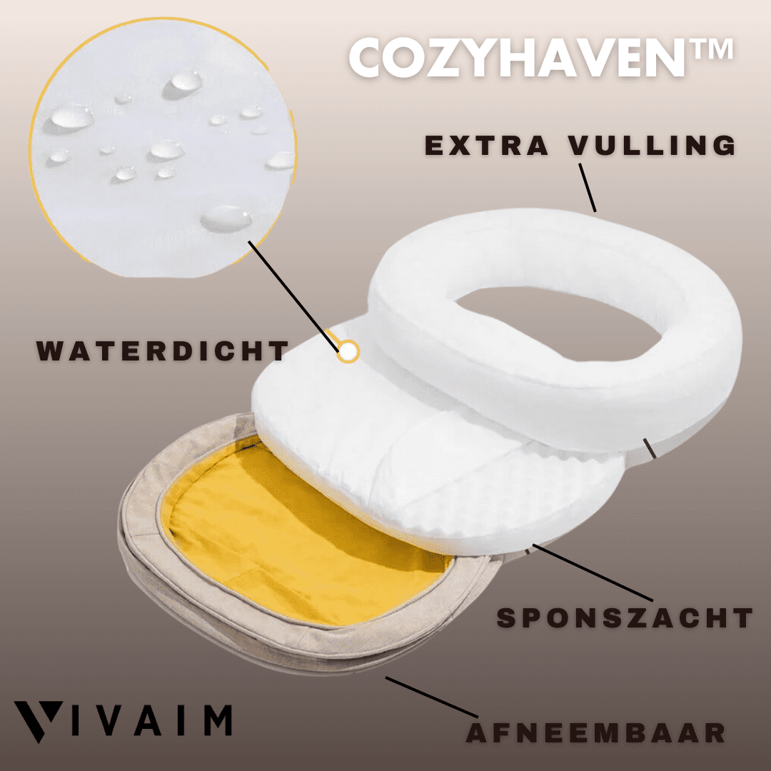 CozyHaven™ - Premium Comfort Bed for Dogs and Cats 