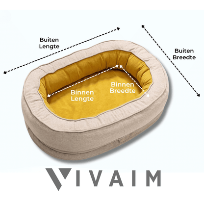 CozyHaven™ – Premium-Komfortbett für Hunde und Katzen 