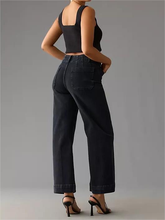 Morella™ | Dehnbare Jeans mit hoher Taille 