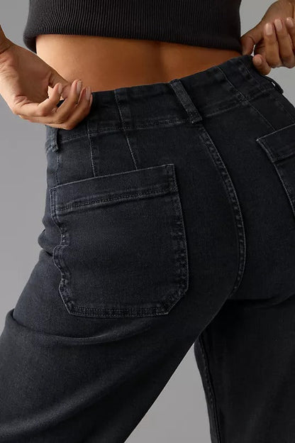 Morella™ | Stretchy Jeans met Hoge Taille