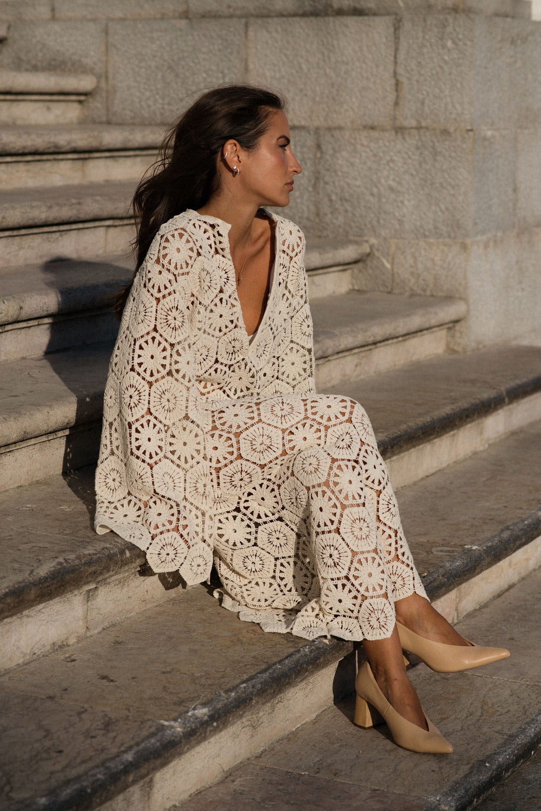 Solémia™ Bohemian Lace Dress