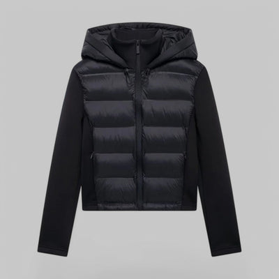 Damen-Kapuzenjacke mit leichter Wattierung