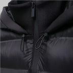 Damen-Kapuzenjacke mit leichter Wattierung