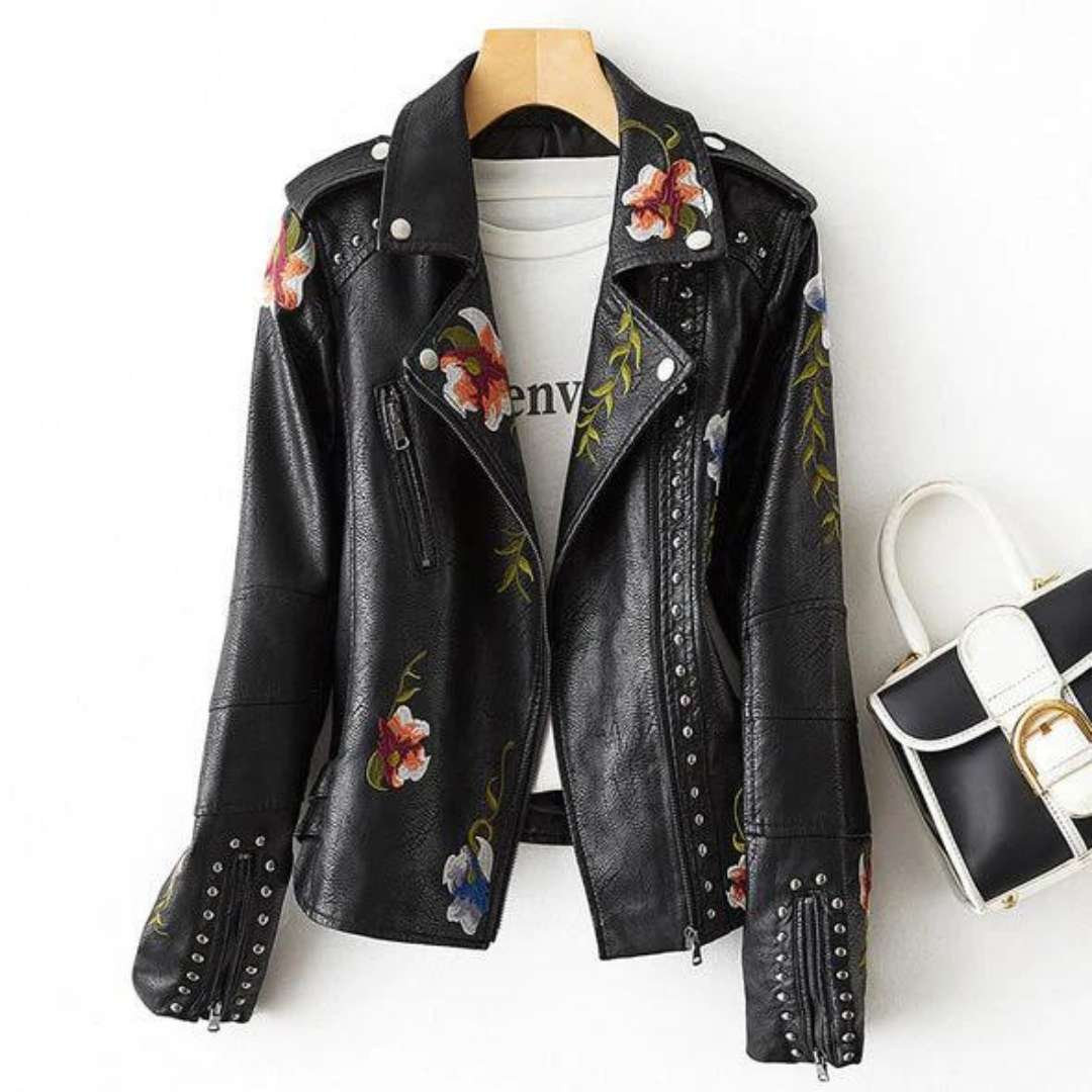 Livia - Vintage Bloemige Jas