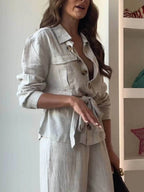 Tiffany | Linen Co-ord Set