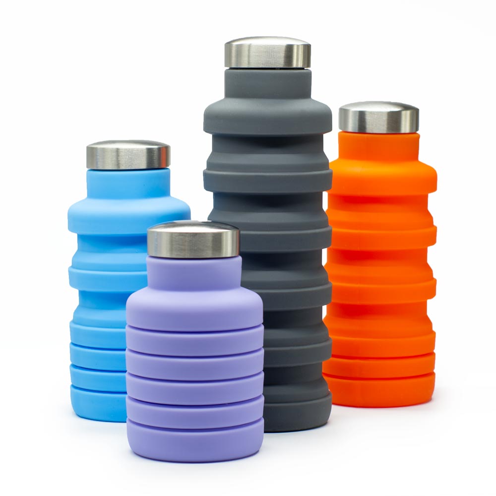 FlexiHydrate™ | Foldable Drinking Bottle for On the Go | 1+1 Free 