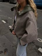 Alina women's jacket | Casual loose jacket made of soft and durable material