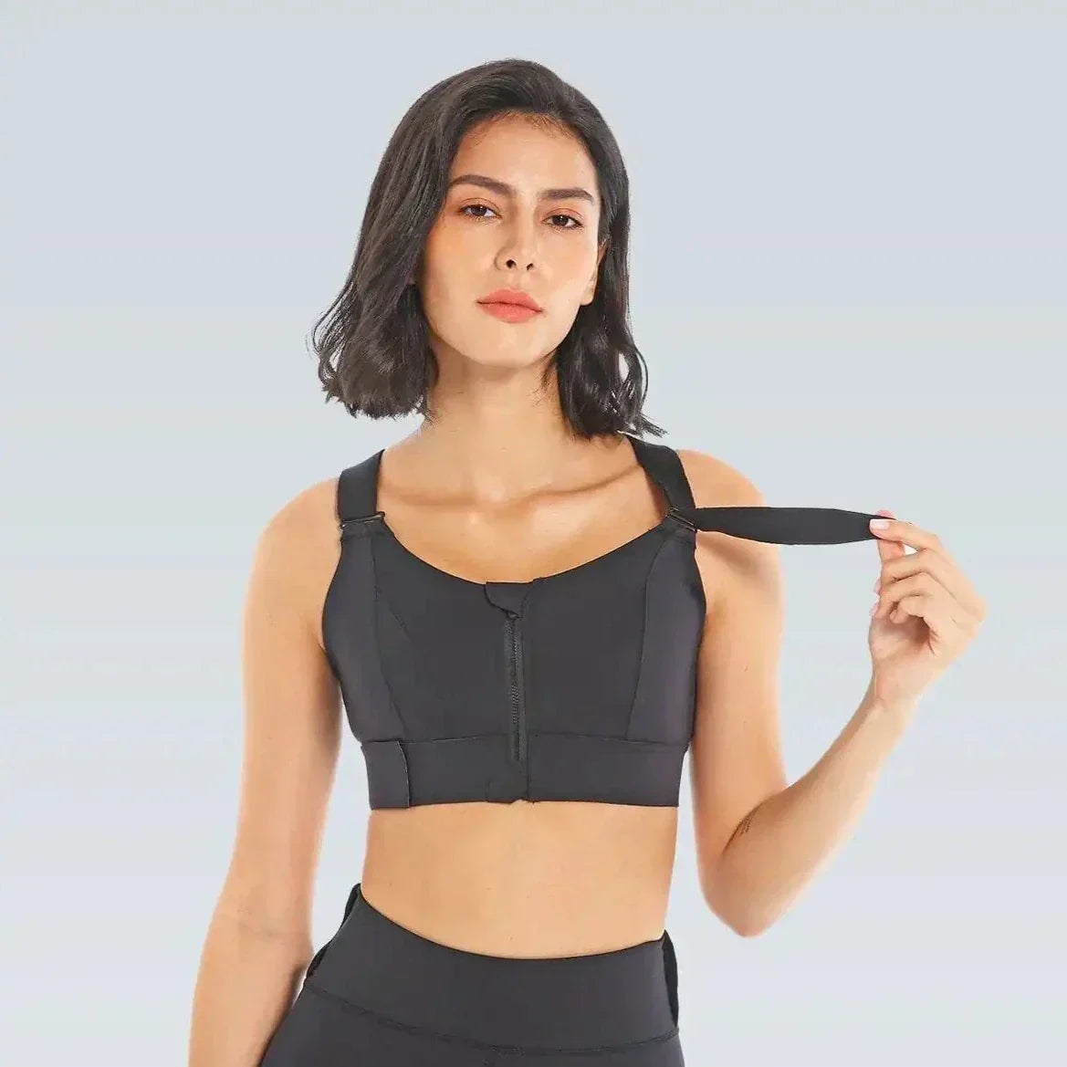 Zip-Up SportsBra