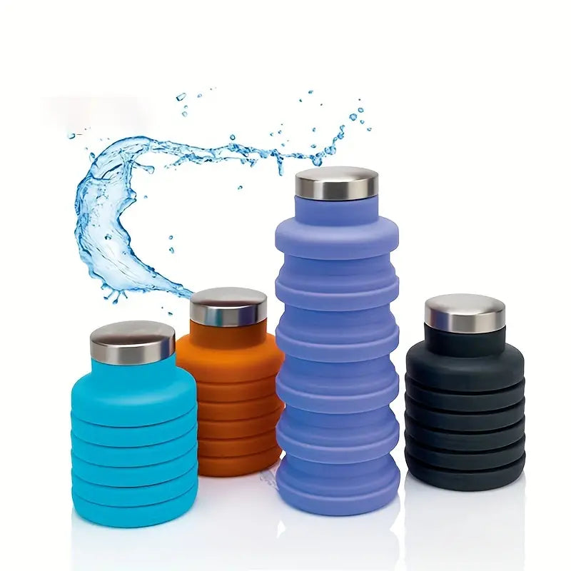 FlexiHydrate™ | Foldable Drinking Bottle for On the Go | 1+1 Free 