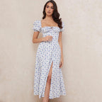 Flora™ – Geblümtes Sommer-Maxikleid