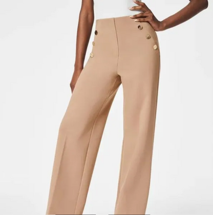 Alexi™ -  Button Wide Leg Pants