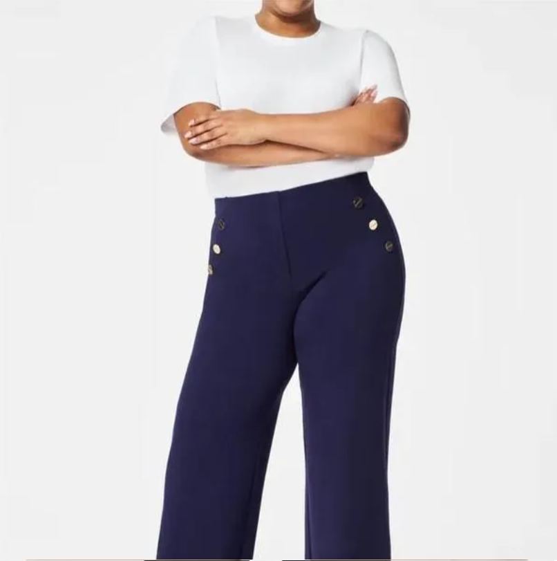 Alexi™ -  Button Wide Leg Pants