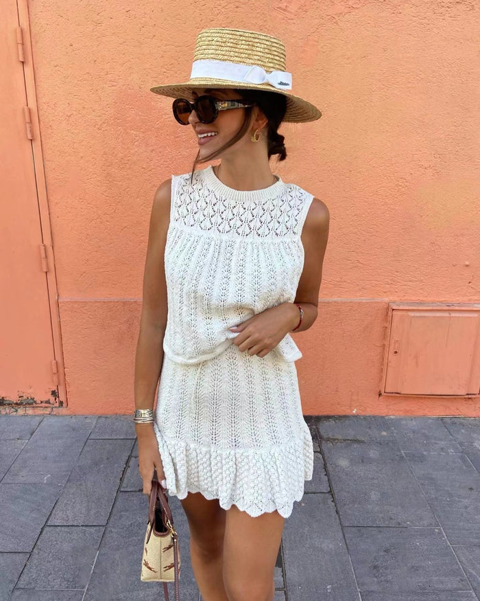 Tweedelige Crochet Set