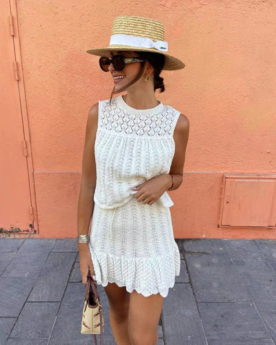 Tweedelige Crochet Set