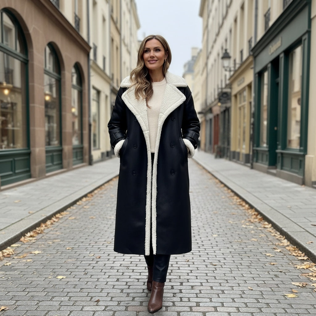 Luna Fleece-Wintermantel 