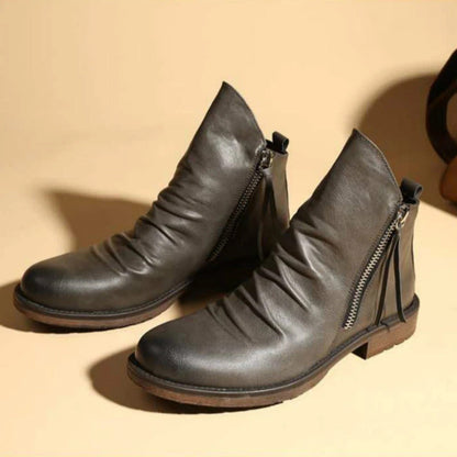 Trendy Enkelhoge Boots voor Mannen met Klasse