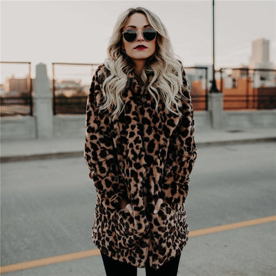 Zara - Stylish Leopard Print Coat 