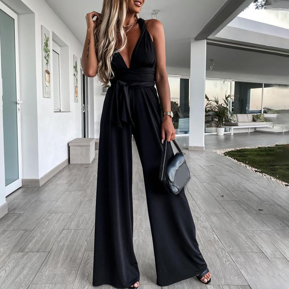 Regina | Jumpsuit mit weitem Bein