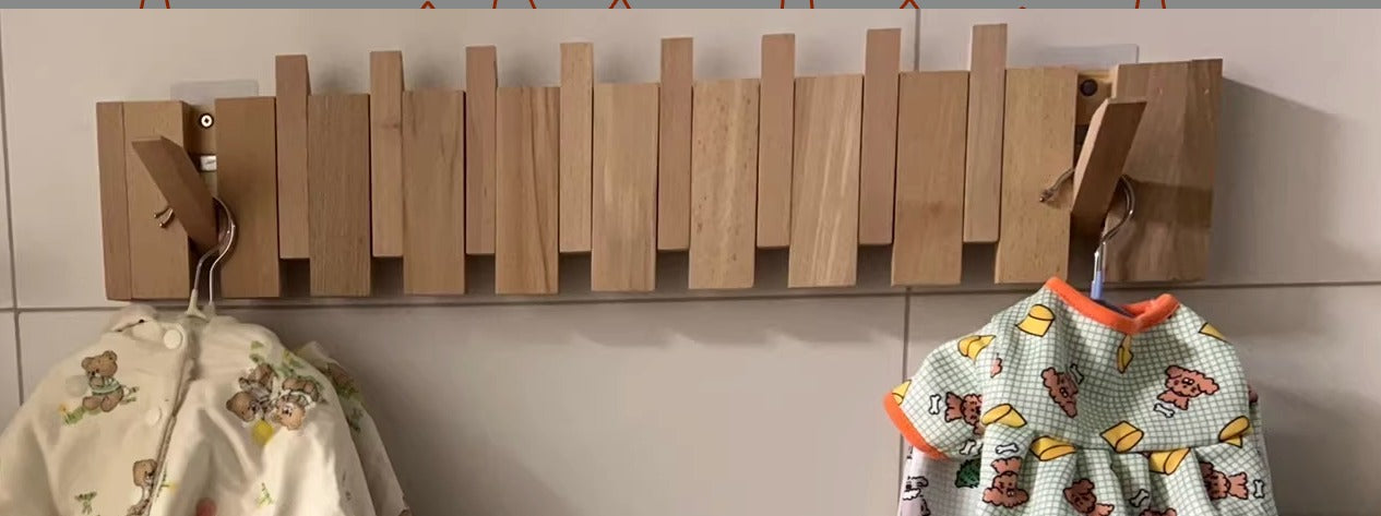 Wooden Piano Coat Rack - HarmonyCoat