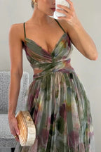 Anne | Blumen-Maxikleid