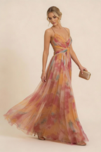 Anne | Blumen-Maxikleid