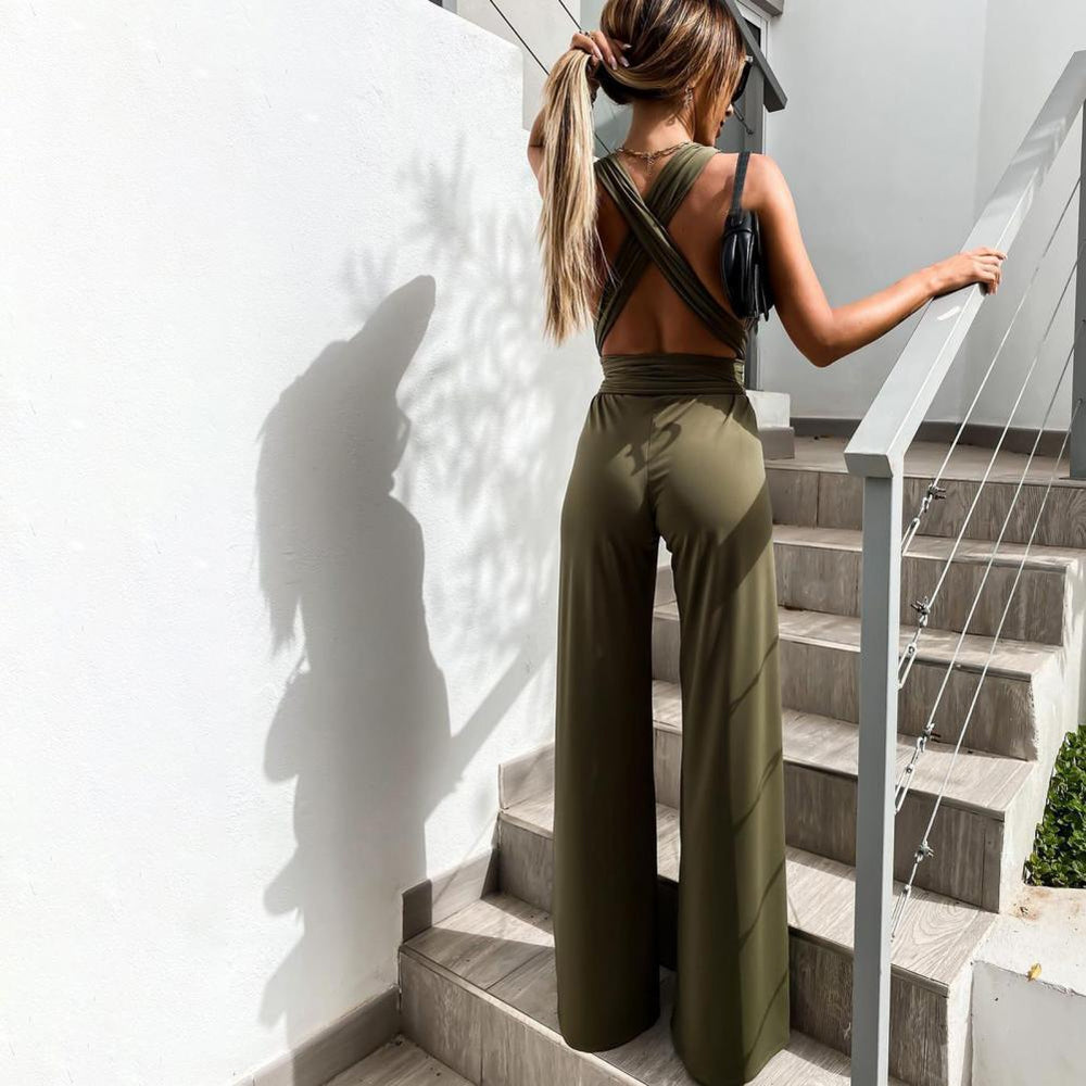 Regina | Jumpsuit mit weitem Bein