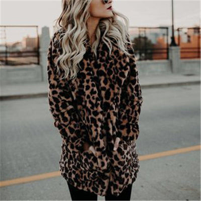 Zara - Stylish Leopard Print Coat 