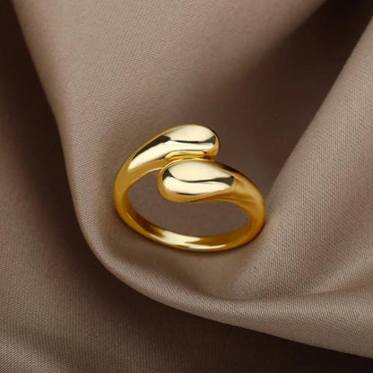 AMY™ | Open Gold Ring 