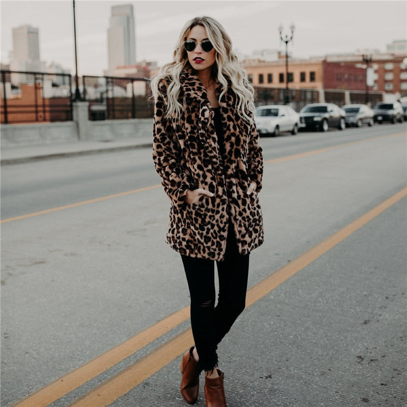 Zara - Stylish Leopard Print Coat 