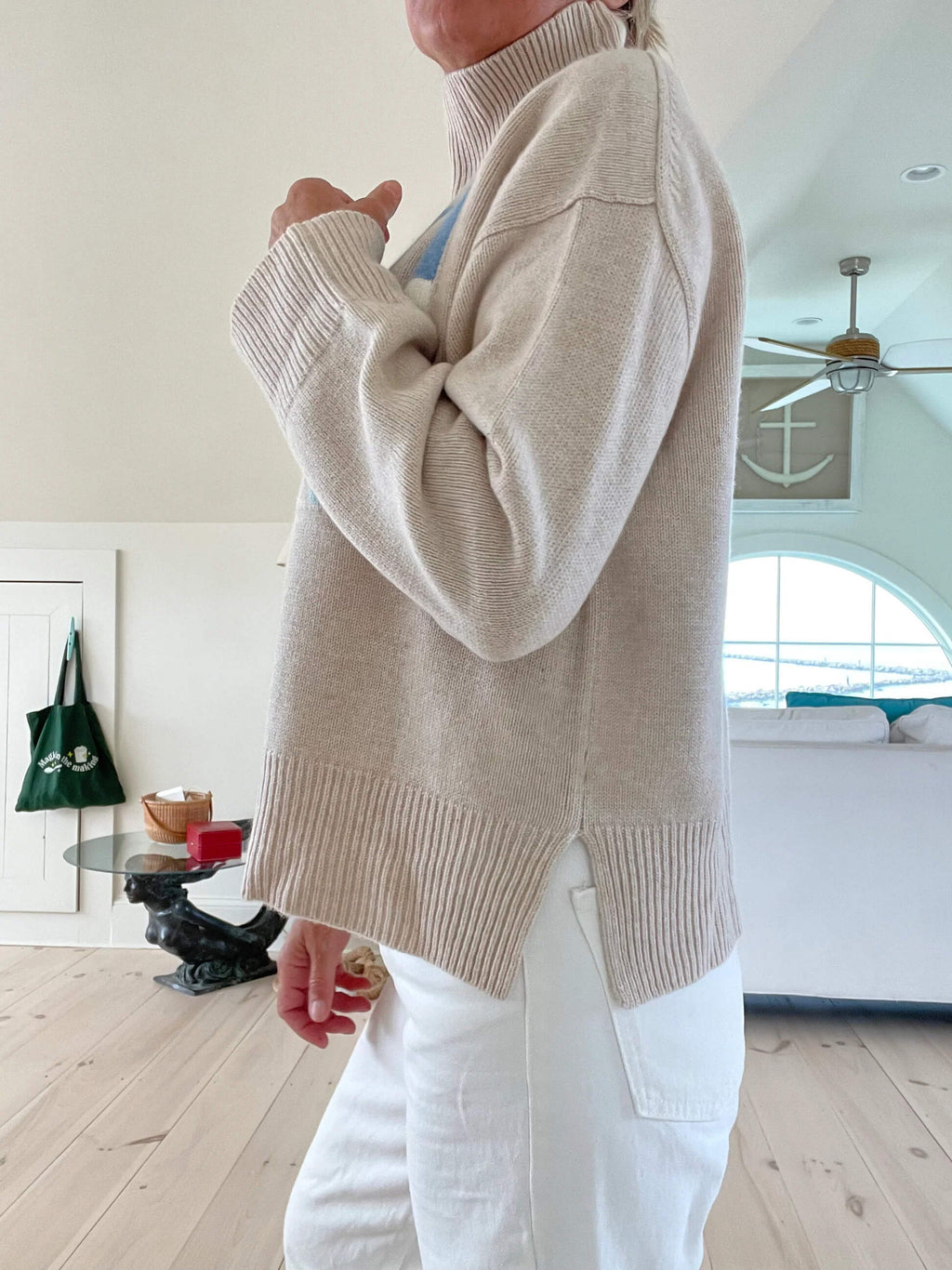 Reggie | Rollkragenpullover im Retro-Strick