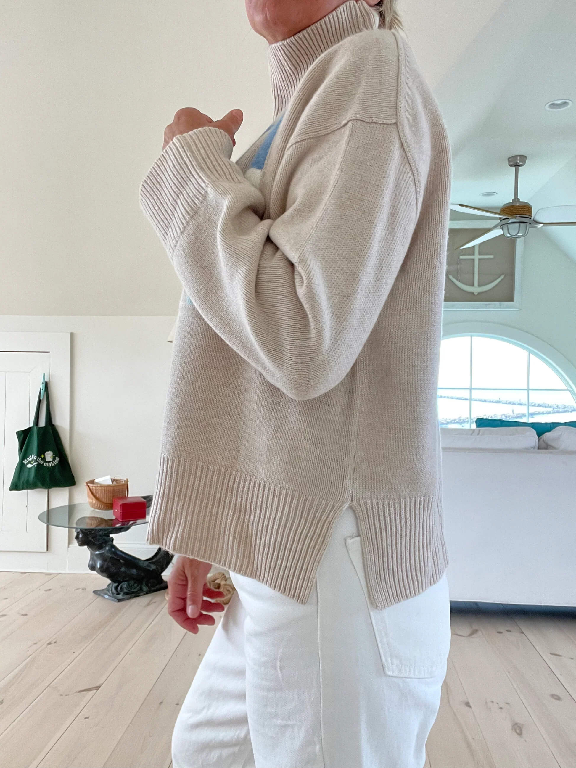 Reggie | Rollkragenpullover im Retro-Strick