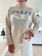 Reggie | Rollkragenpullover im Retro-Strick