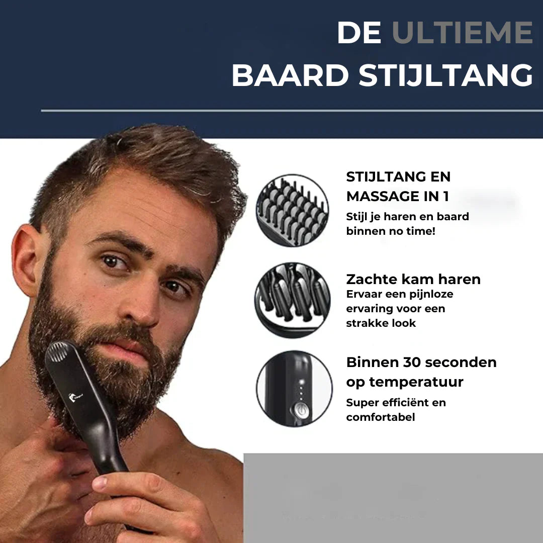 SleekGroom™ - Haar- en Baard Stijltang