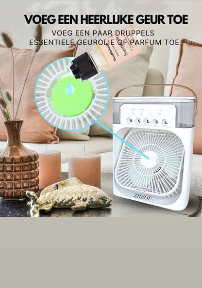 ChillBreezerX™ - Portable Mini Air Cooler 