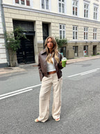 Mila™ | Leren Jas