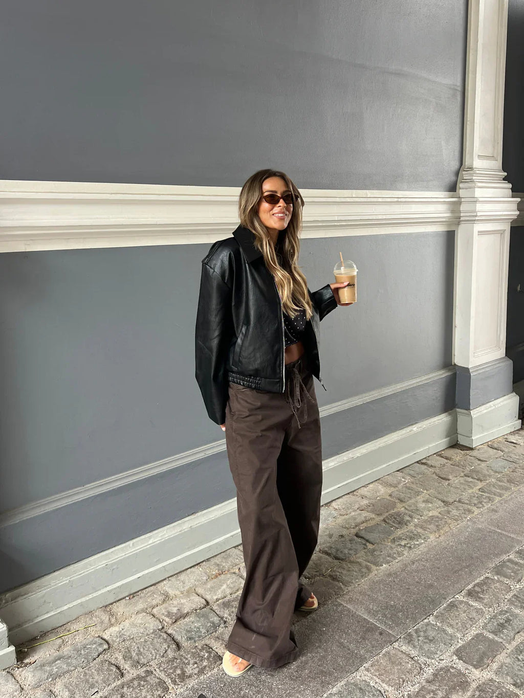 Mila™ | Leren Jas