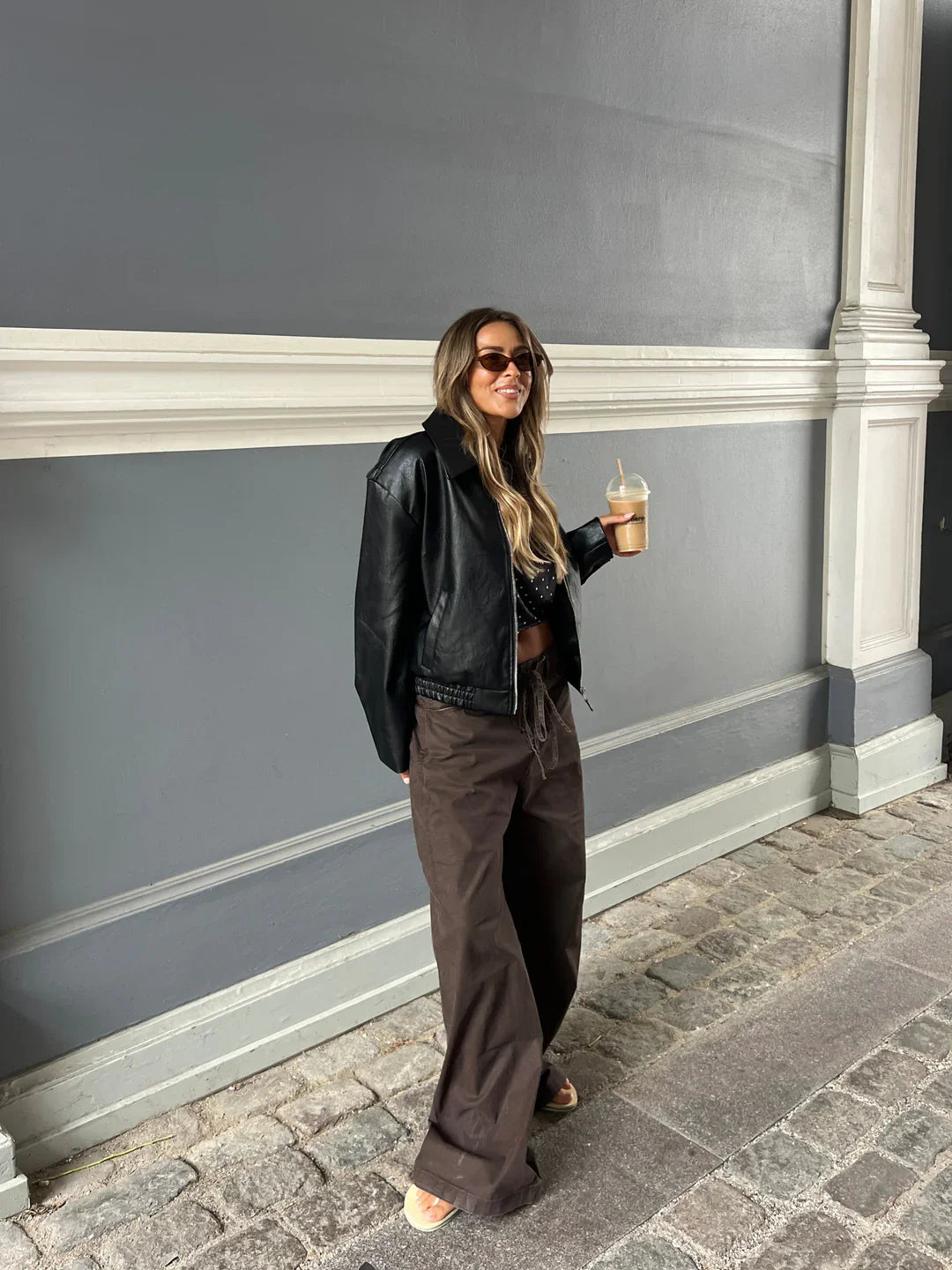 Mila™ | Leren Jas