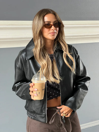 Mila™ | Lederjacke