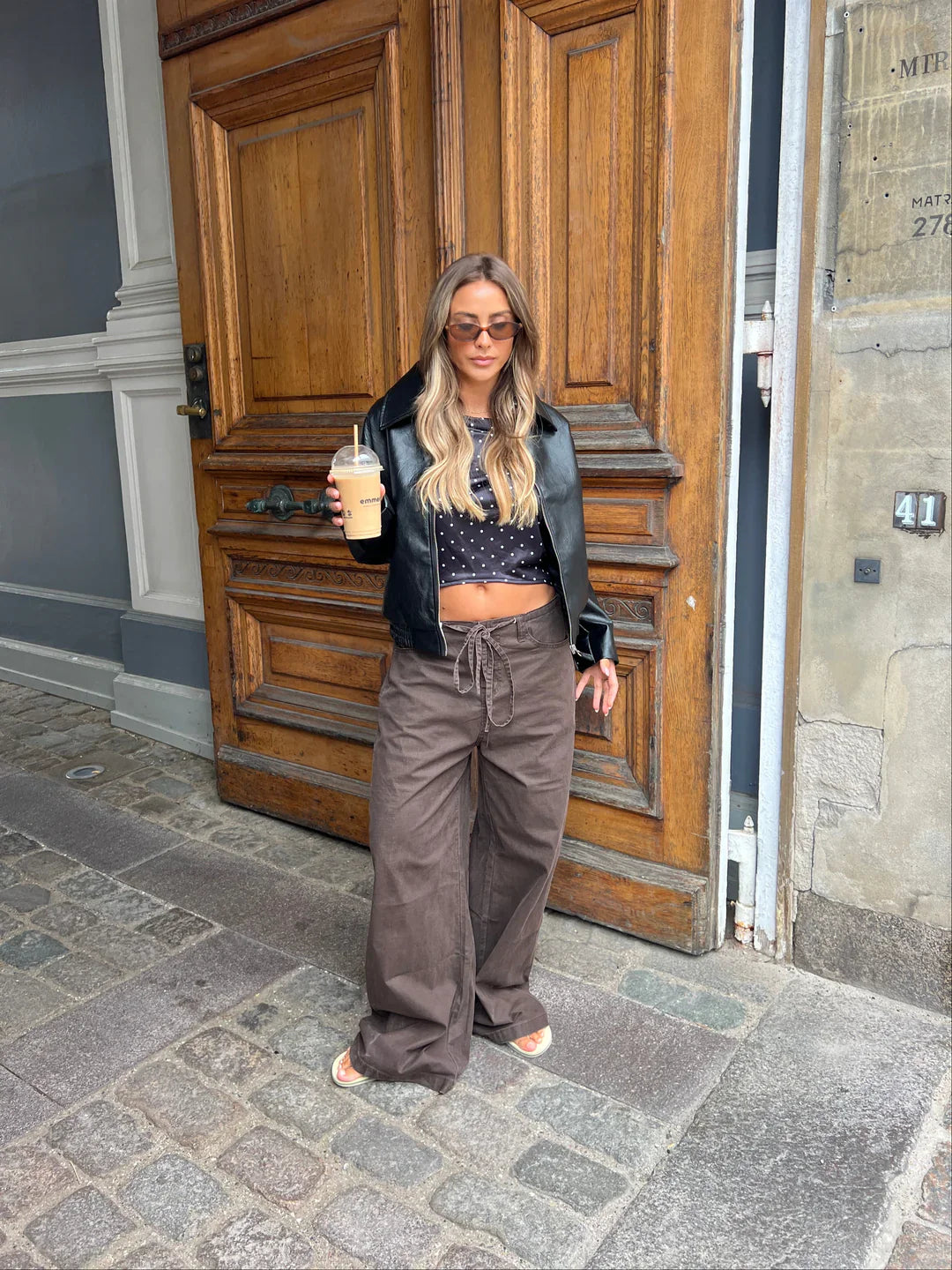 Mila™ | Leren Jas