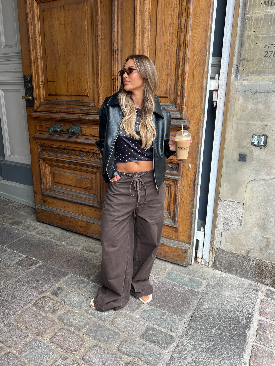 Mila™ | Leren Jas
