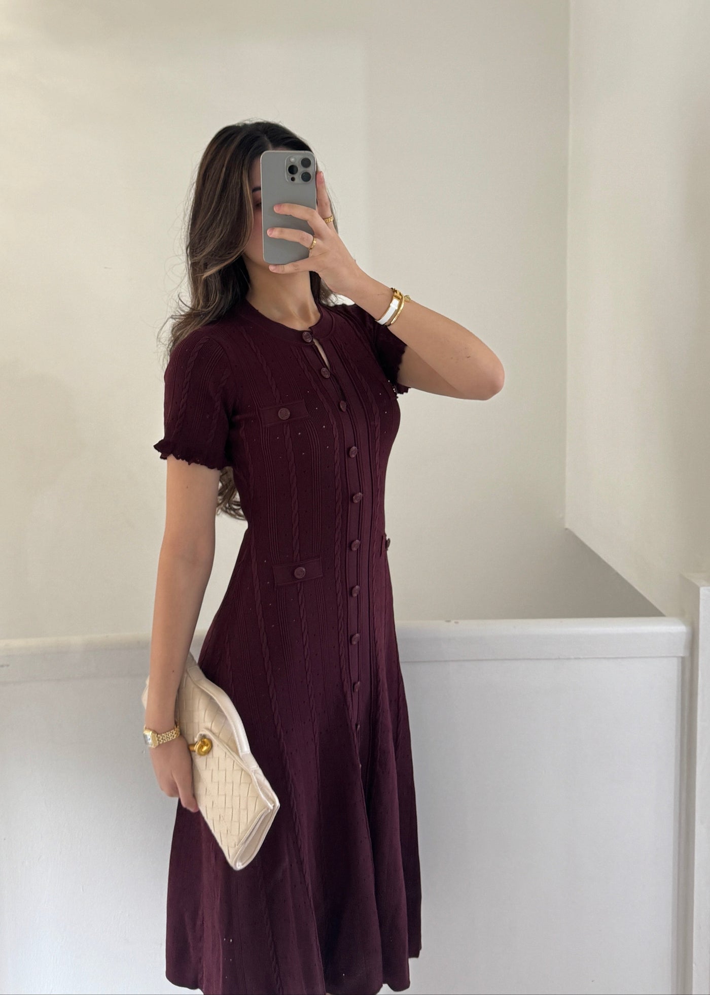 CLAIRE | Tweed-Kleid