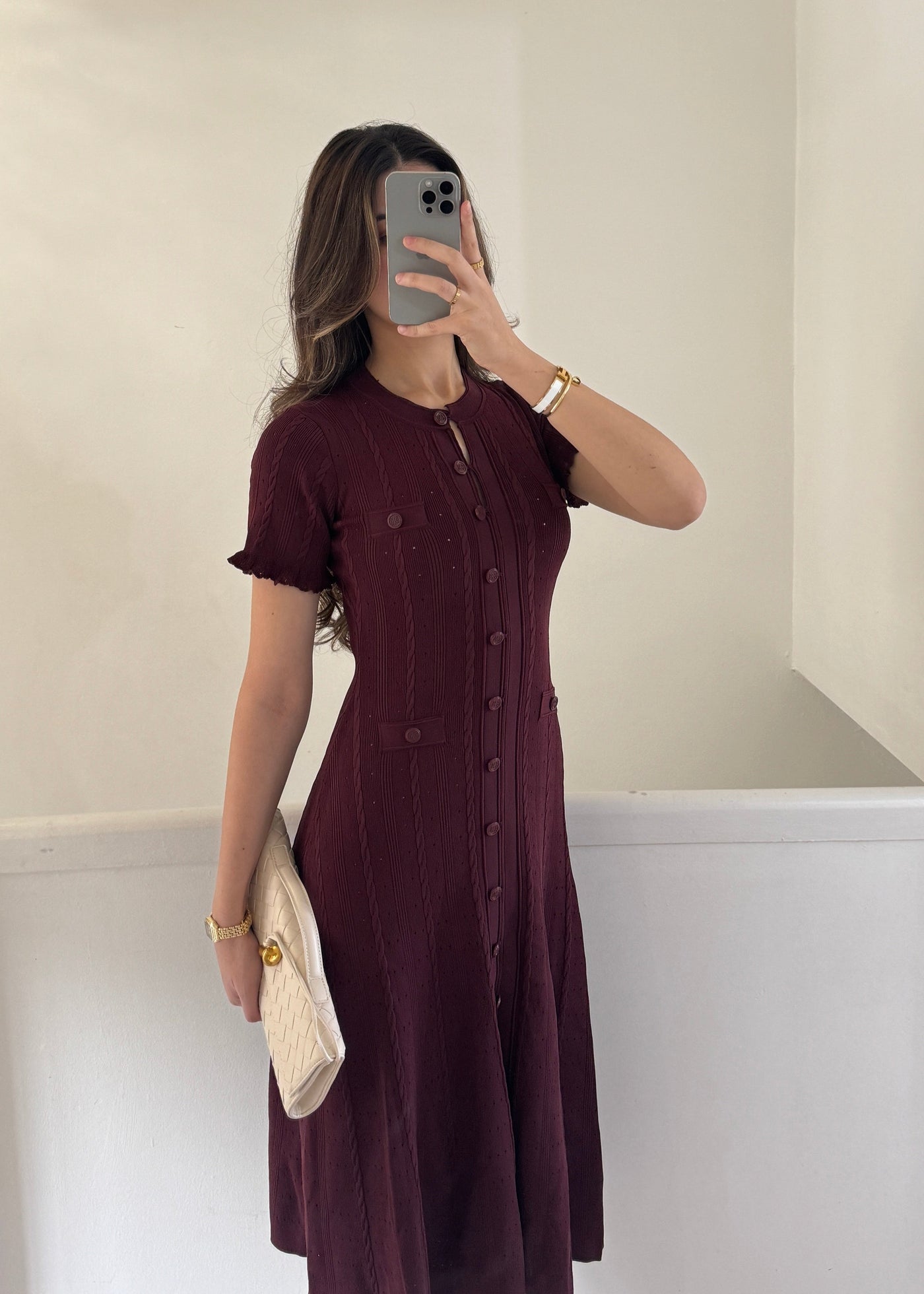 CLAIRE | Tweed-Kleid
